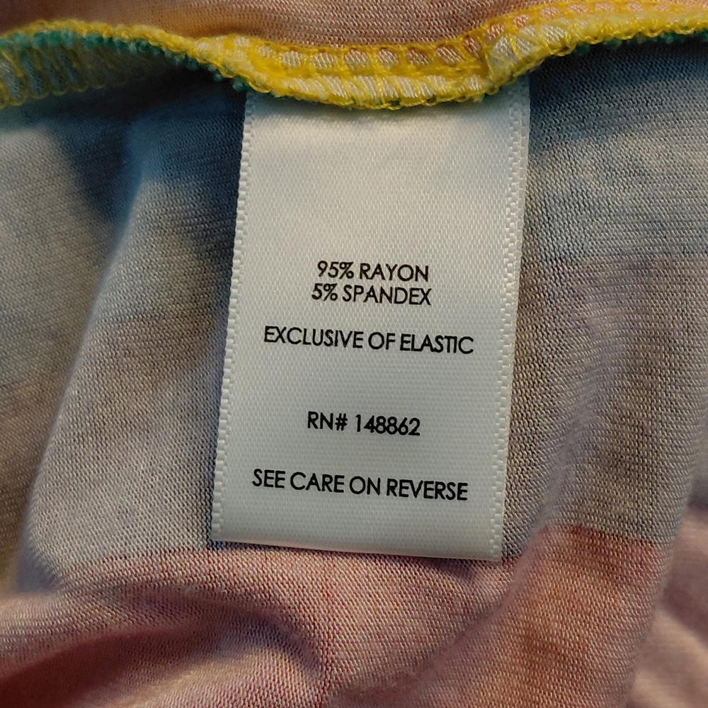 Torrid Rainbow Pride Striped Super Soft Knit Skirt, Shorts, Skort with pockets - Picture 4 of 16